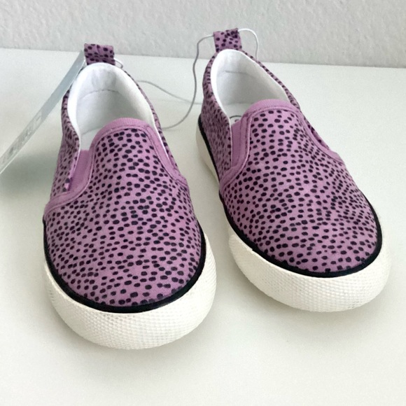 \Cat & Jack\• NWT Toddler Girl’s Purple Keagan Slip-ons - Picture 2 of 10